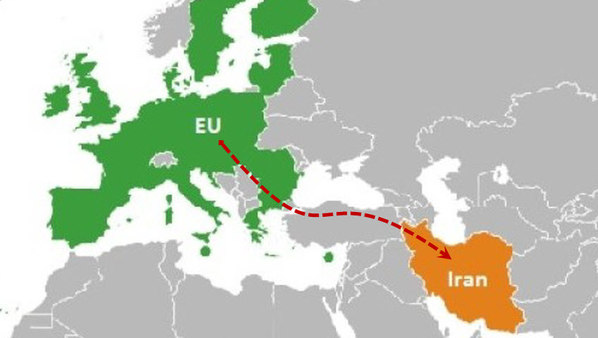 Transport Europe Iran